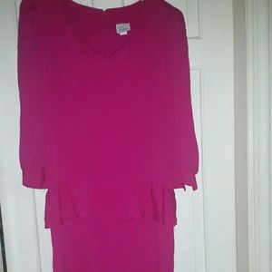 Kwai Punk Dresigner Dress with Ruffles Sz 12